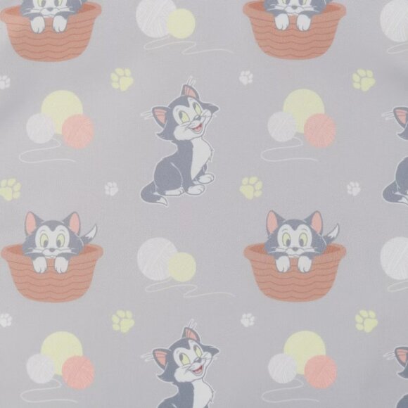 New Loungefly Figaro Pinnochio Cat Disney Chenille Pastel - Picture 3 of 4